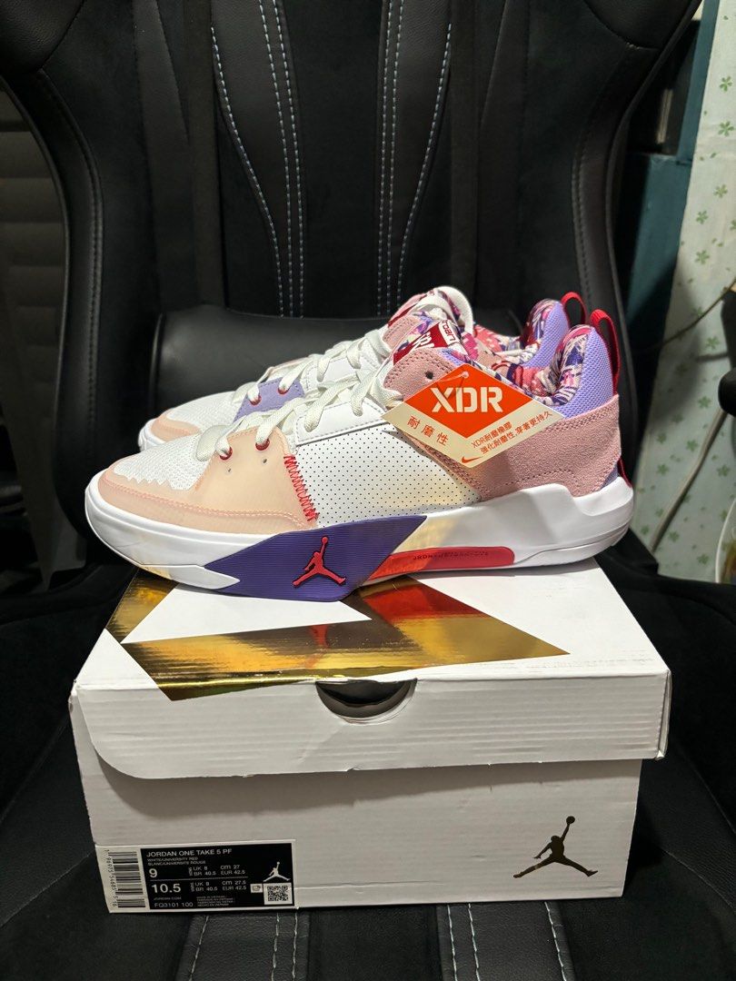 Jordan One Take 5 PF (Category: Sneakers) located in Makati City. Submitted by evrlg (Listing ID 1300459602, Image 3). Description: For sale only Jordan One Take 5 PF Brand new. Local Released Size 9us Selling it for Php 3,700 only (below srp!) Makati area or shipping.