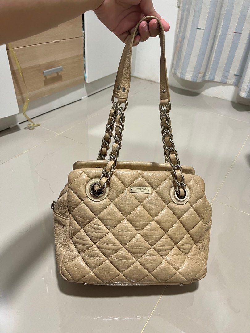 Kate Spade Gold Coast Maryanne Quilt Kulit Asli