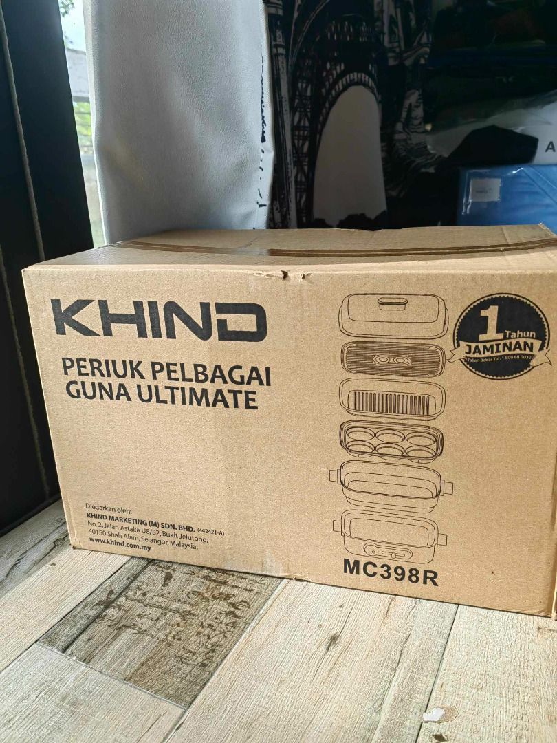 Khind MC398R Ultimate Multi Hot Plate Multi Cooker