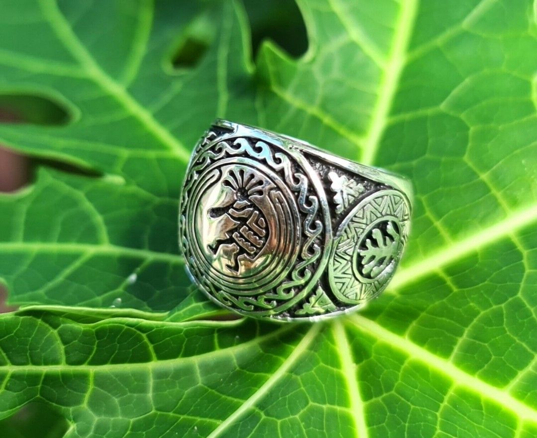 Kokopelli Ring Sterling Silver Outlet (Hopi Kokopelli