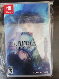 (LAST PRICE POSTED!) Like New Final Fantasy X/X-2 HD Remaster (US Version) (USED CODE FOR X-2) Nintendo Switch Game