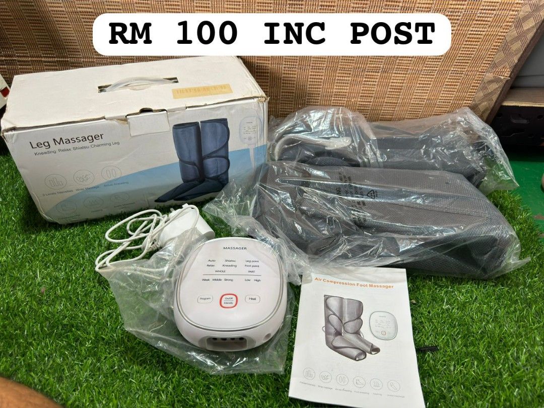 Leg Massager Health Nutrition Massage Devices on Carousell