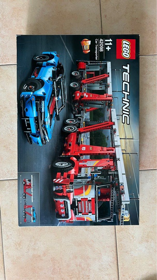 Lego technic car transporter pieces hot sale