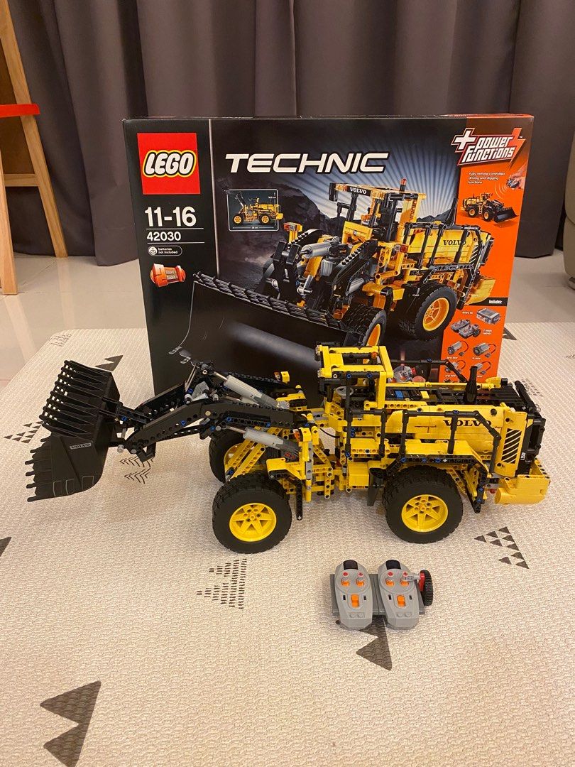 Lego Technic Remote Controlled VOLVO L350F Wheel Loader 42030 Retired product Hobbies Toys Collectibles Memorabilia Vintage Collectibles on Carousell