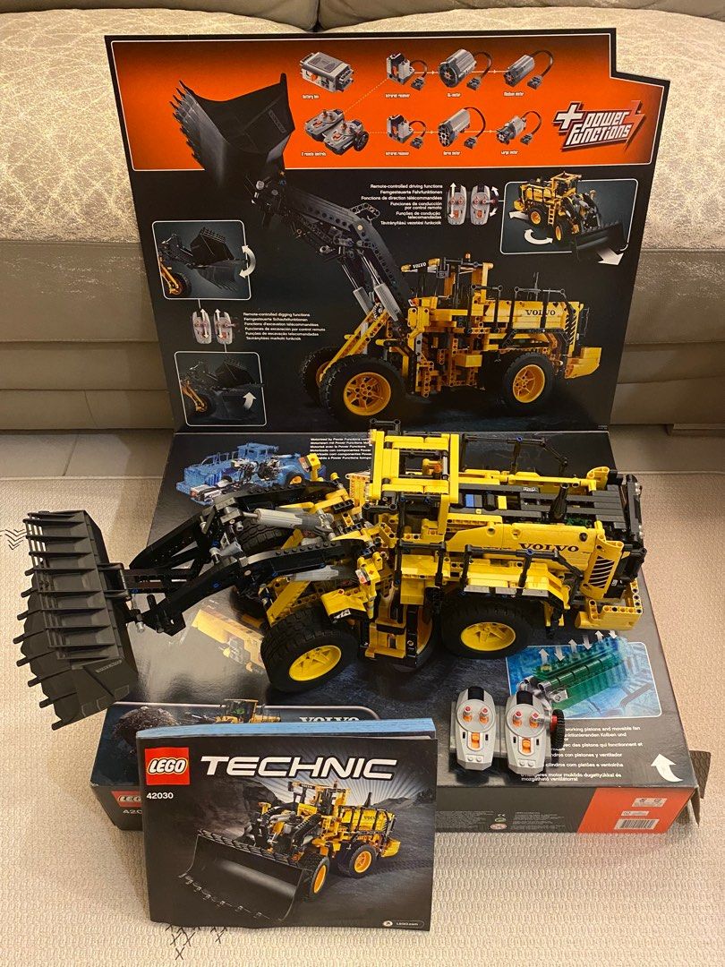 Remote controlled volvo l350f wheel loader outlet