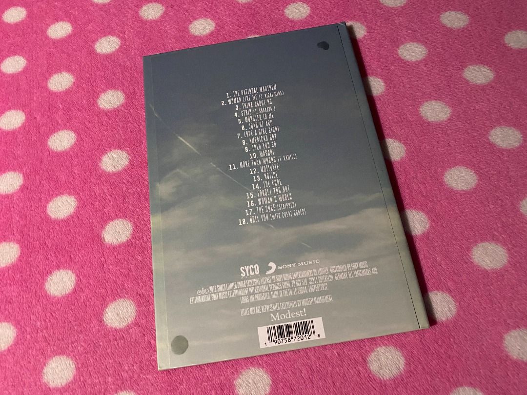 Little Mix - LM5 (Super Deluxe Edition) (Category: CDs & DVDs) located in Rizal. Submitted by jtdecluttersshop (Listing ID 1300490424, Image 3). Description: [ON HAND] AUTHENTIC/ORIGINAL 📌 can do cod on orange 🟠 app (with fees) 📌 pre-loved 📌 unsealed but never been played 📌 minor mold spots on cd (see 4th pic) 📌 rfs: decluttering 📌 still negotiable 📌 pm for more pics/questions mop: gcash, maya, gotyme mod: jnt direct, lbc, sdd (lalamove, 