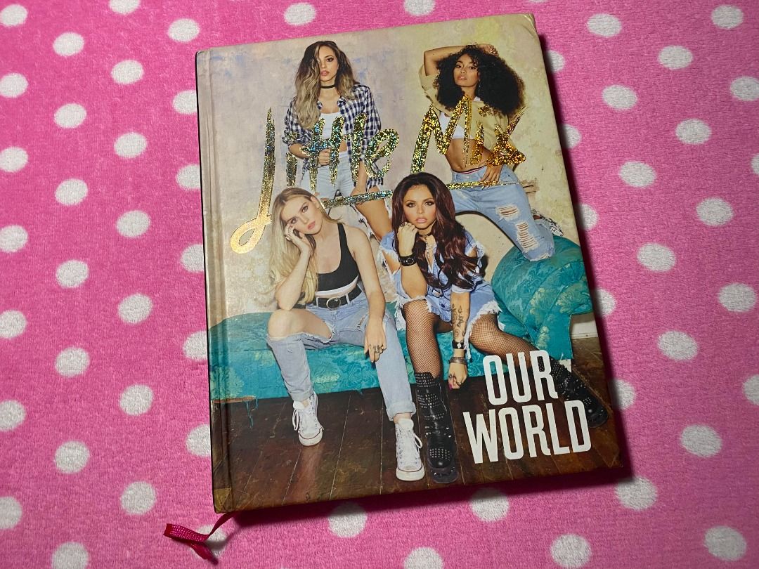 Little Mix - Our World Book (Category: Storybooks) located in Rizal. Submitted by jtdecluttersshop (Listing ID 1300492491, Image 1). Description: [PRE-LOVED] 📌 can do cod on orange 🟠 app (with fees) 📌 condition: 9/10 📌 minor tear on the upper edge, barely noticeable (see 4th pic) 📌 no highlights/writings on pages 📌 bought at Fullybooked 📌 rfs: decluttering 📌 pm for more pics/questions mop: gcash, maya, gotyme mod: jnt direct, lbc, sdd (la