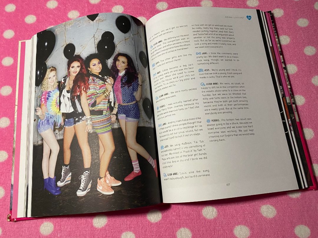 Little Mix - Ready To Fly Book (Category: Storybooks) located in Rizal. Submitted by jtdecluttersshop (Listing ID 1300491808, Image 3). Description: [PRE-LOVED] 📌 can do cod on orange 🟠 app (with fees) 📌 condition: 8/10 📌 some dirt marks at the back, minor tears on the lower edge (see 4th & 5th pic) 📌 no highlights/writings on pages 📌 bought at Fullybooked 📌 rfs: decluttering 📌 pm for more pics/questions mop: gcash, maya, gotyme mod: jnt 