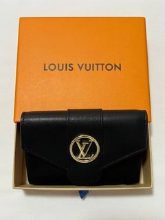 Louis Vuitton black pont wallet