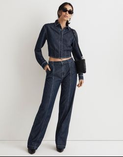 Madewell The Perfect Vintage Wide-Leg Jean: Seam Edition