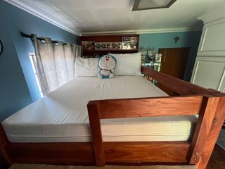 Mahogany Loft Bed semi double