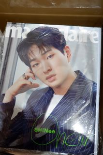Marie Claire Magazine - August 2021 - SHINee Onew