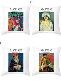 Matisse Print Throw Pillows
