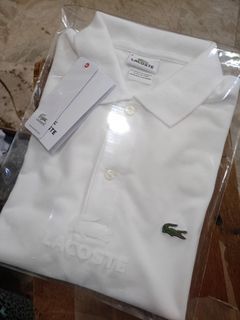 Men's Lacoste Classic Poloshirt White 5 Onhand