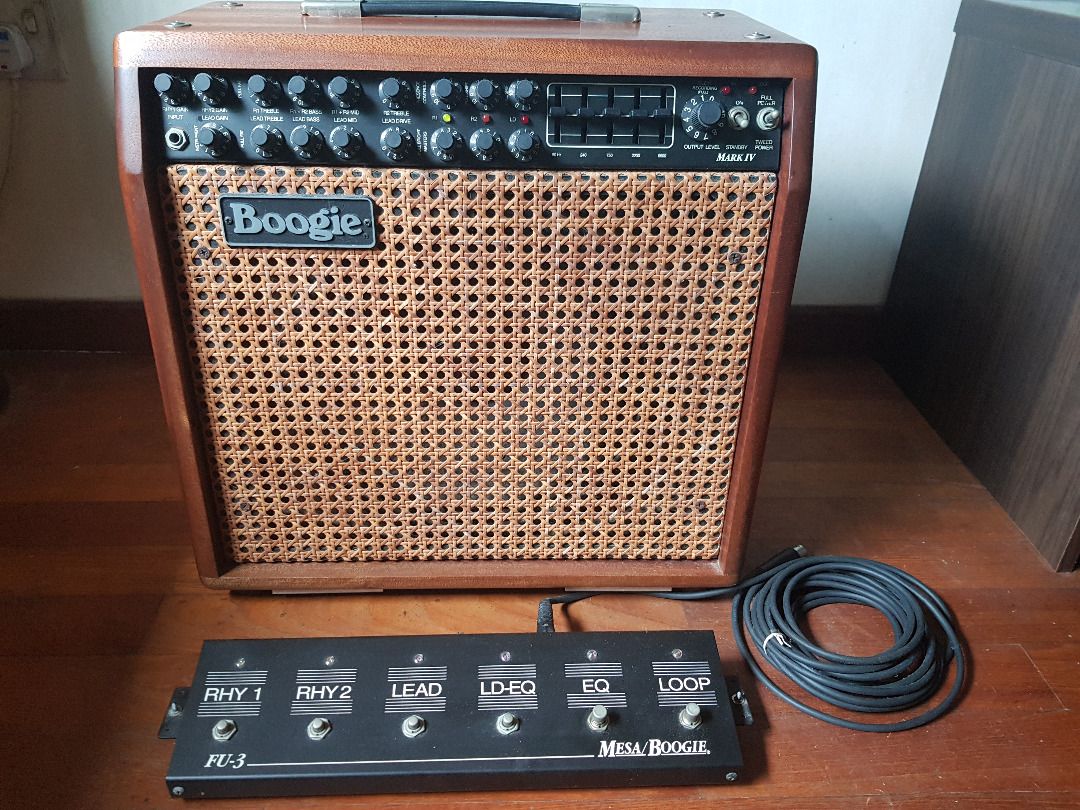 Mesa Boogie Mark IV Rev. B Hardwood Combo Amplifier, Hobbies & Toys ...
