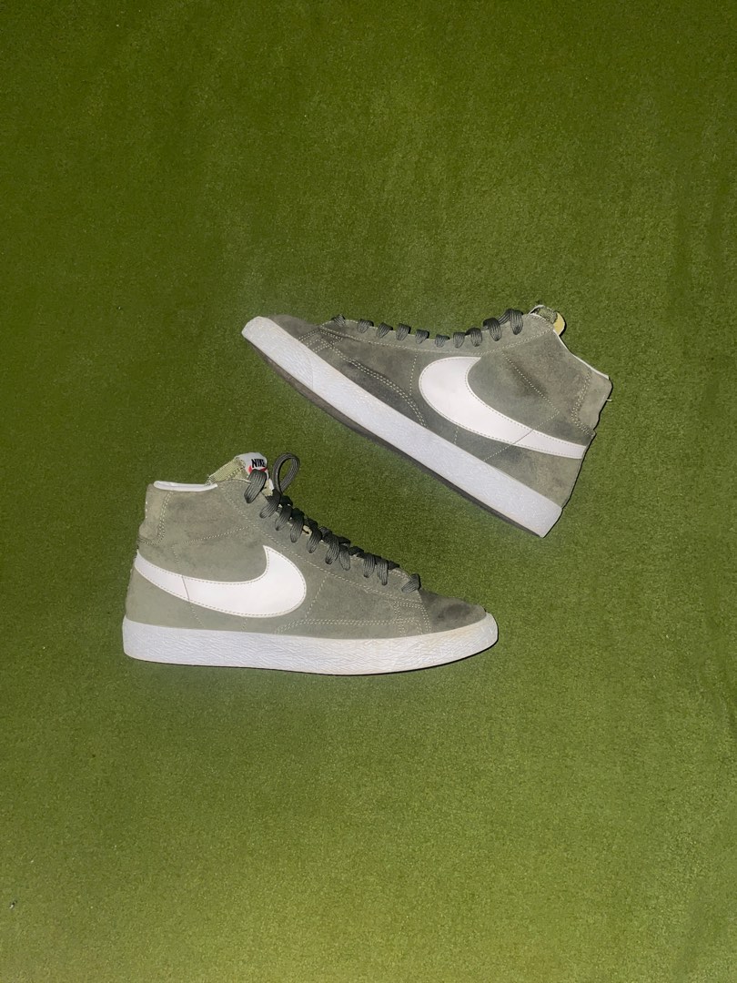 NIKE BLAZER MID URBAN HAZE Men s Fashion Footwear Sneakers on Carousell