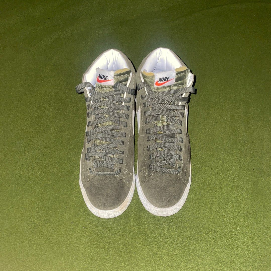 NIKE BLAZER MID URBAN HAZE Men s Fashion Footwear Sneakers on Carousell
