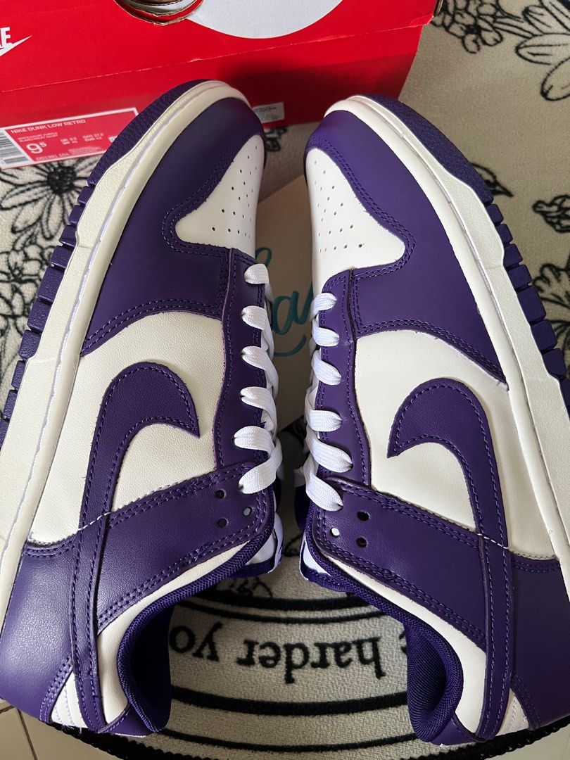 dunk court purple outfit