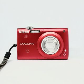 Nikon Coolpix S205 in Red | Digital Camera | Digicam | Camera