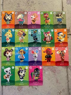 Nintendo Amiibo Animal Crossing Cards Takeall