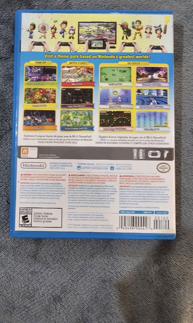 NINTENDO LAND FOR WIIU (Category: Others) located in Quezon City. Submitted by seanleoos (Listing ID 1300573599, Image 2). Description: NINTENDO LAND FOR WIIU LIKE NEW CONDITION PRICE IS STILL NEGOTIABLE !!!.