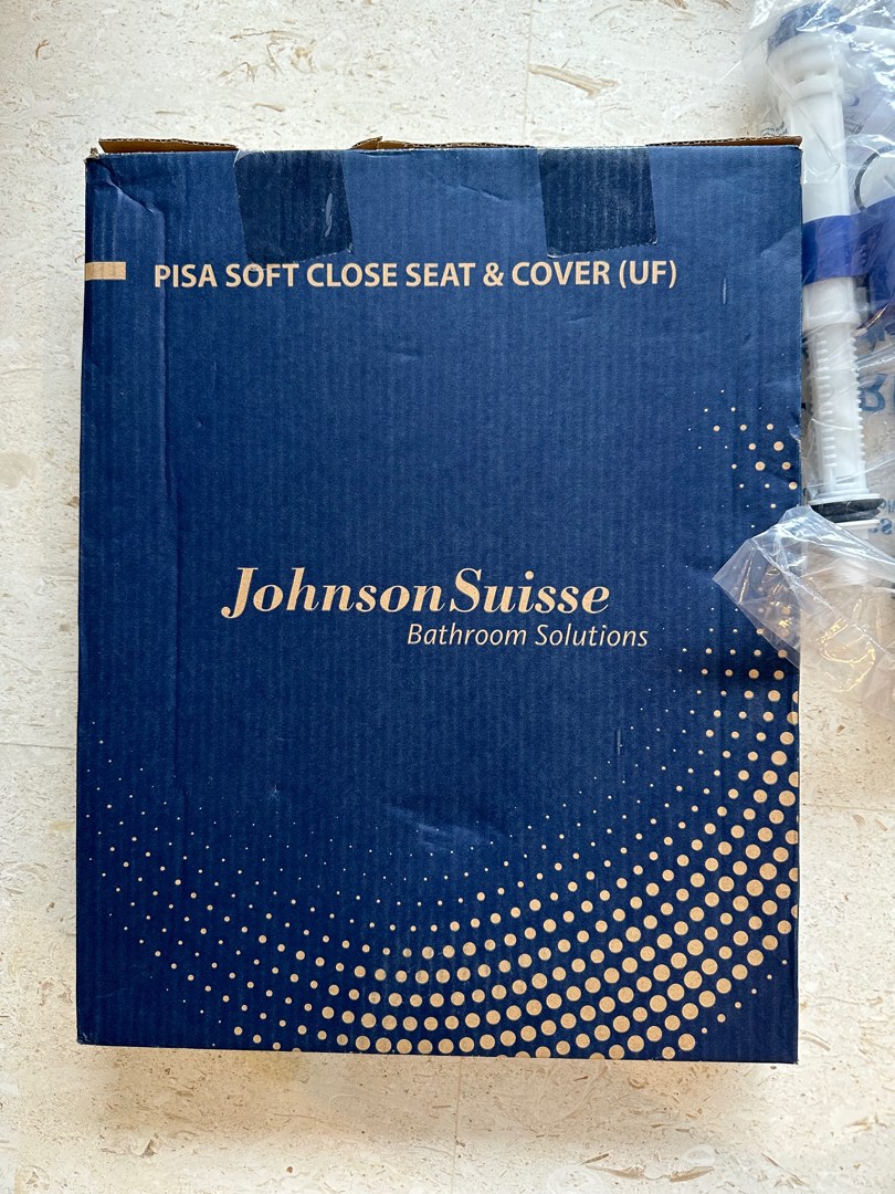 Original Johnson Suisse toilet bowl cover, Furniture & Home Living, Bathroom & Kitchen Fixtures