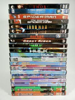 Original MARVEL movies DVD collection