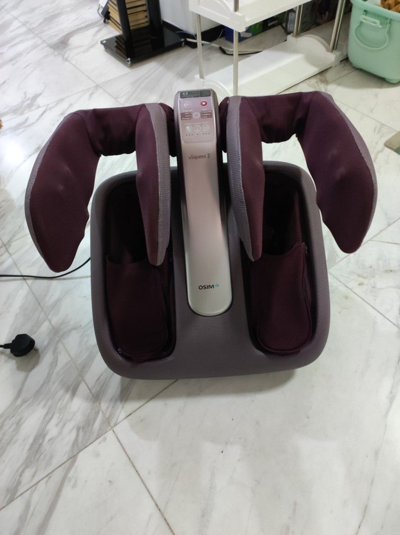 Foot Osim Usqueez Leg Massager Osim Usqueez Review OSIM USqueez