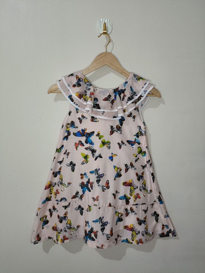 PEACH BUTTERFLY DRESS (Category: Babies & Kids Fashion) located in Paranaque City. Submitted by caredncleaned (Listing ID 1300572933, Image 1). Description: .