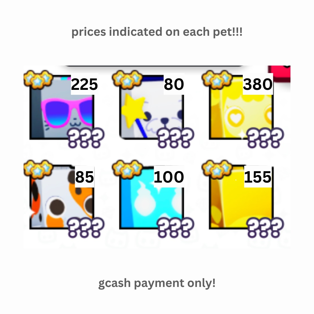 PET SIMULATOR 99 HUGES FOR SALE 2/2, Video Gaming, Video Games, Others