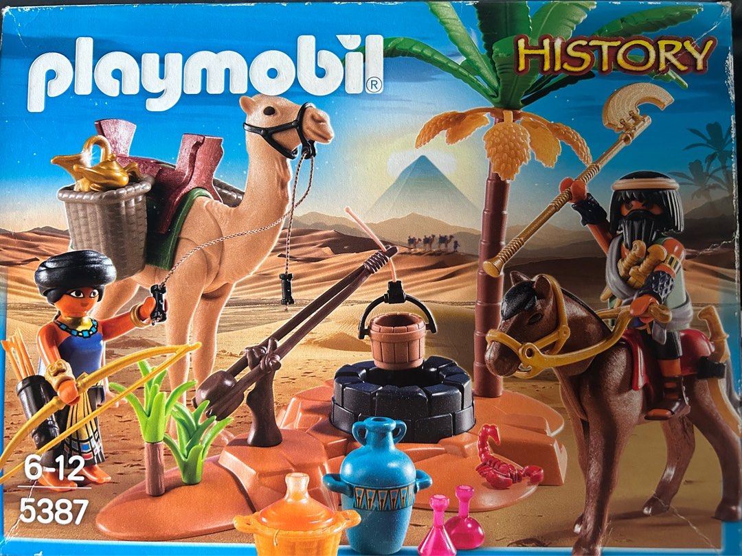 Campamento egipcio playmobil deals