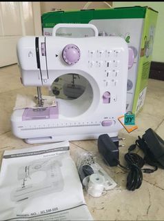 Portable Electric Sewing Machine 12 Stitches Mini Household Multifunction Sewing Machine