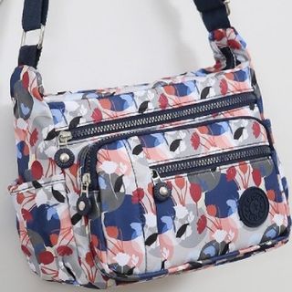 Printed nylon sling bags for women ladies students