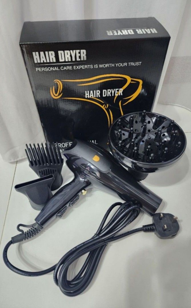 Heavy duty hair dryer top