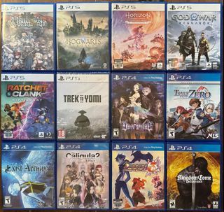 Ps5 and ps4 games