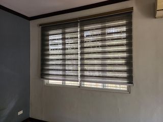 Combi blinds black out in light grey/blue color (6pcs)