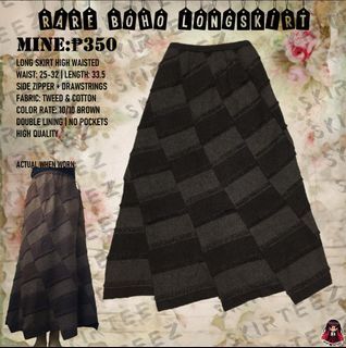 Rare Boho Long Skirt
