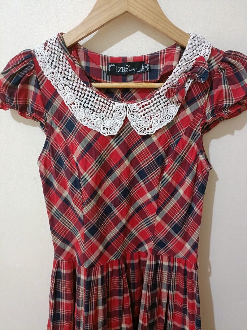 RED CHECKERED DRESS (Category: Babies & Kids Fashion) located in Paranaque City. Submitted by caredncleaned (Listing ID 1300577733, Image 3). Description: .