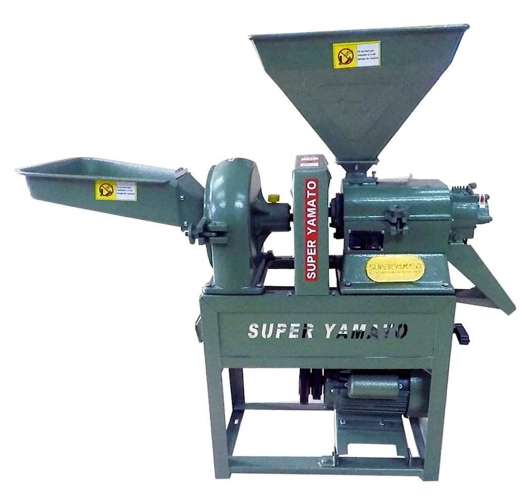 Rice Mill and Powder Crusher 2-in-1 (Category: Industrial Equipment) located in Polangui. Submitted by itsme_ceejay (Listing ID 1300582825, Image 1). Description: 2 in 1 Super Yamato Rice Mill and Powder Crusher Product Overview: Name: 2 in 1 Super Yamato Rice Mill and Powder Crusher Functionality: 1. Rice Mill: Efficiently processes rice grains, removing husks and producing clean rice. 2. Powder Crusher: Crushes various materials into fine powde