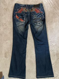 Riobera low rise bootcut jeans