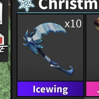 Roblox Murder Mystery Weapon MM2 Knife Icewing Ice Wing