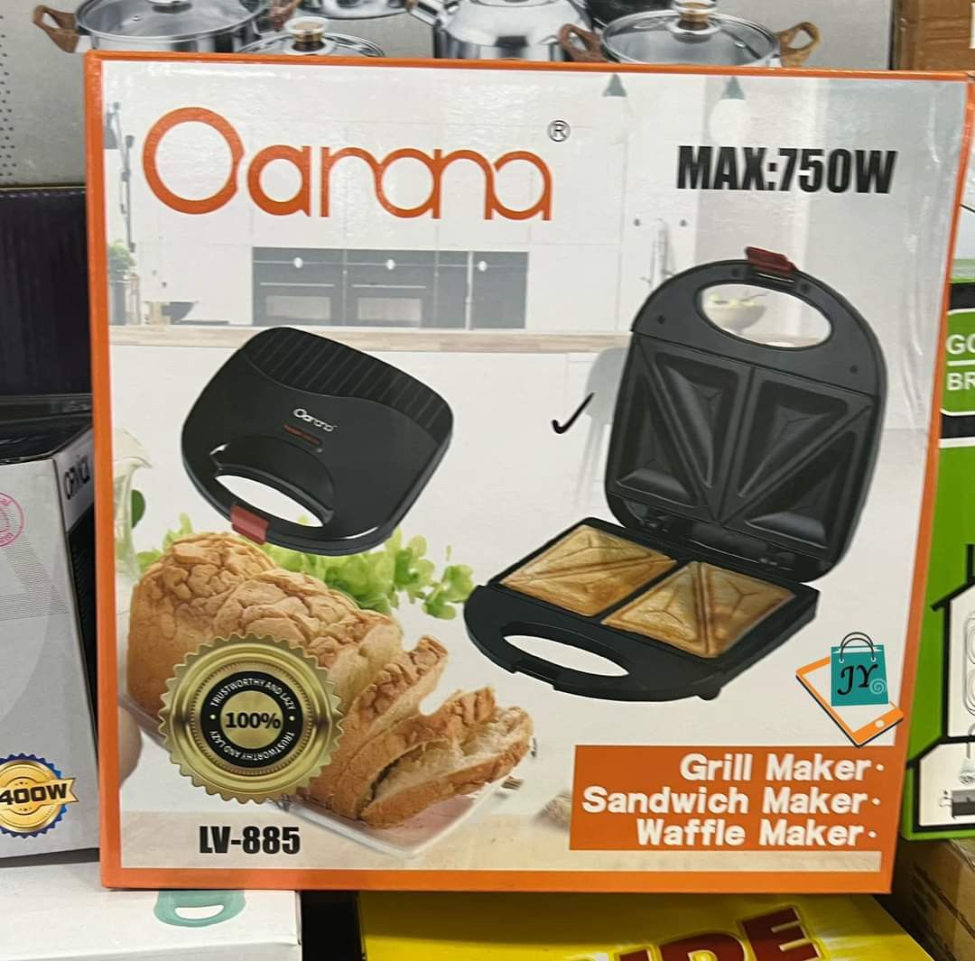 Sandwich Maker Grill Maker Waffle Maker (Category: Coffee Machines & Makers) located in Caloocan City. Submitted by onlineshoppersph (Listing ID 1300573022, Image 1). Description: ✅100% Brand New ✅Good Quality Cash On Deliver - Metro Manila - Delivery Fee/Handling Fee shouldered by BUYERS - DF/HF depends on BUYERS Location Thank You.
