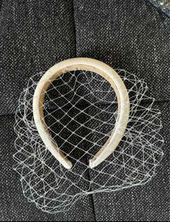 Shein fascinator veil headband