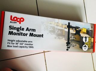 Single Arm Monitor Mount
