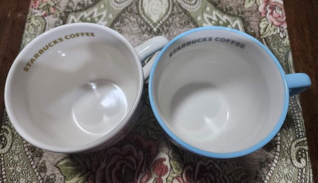 STARBUCKS Japan Oversized Mug (Category: Coffee & Tea Tableware) located in Quezon City. Submitted by senyoramaria (Listing ID 1300603511, Image 3). Description: STARBUCKS Coffee Japan 16 Oz Php500 per mug Take both for Php950❗️ Brandnew without box. Microwave and Dishwasher safe. Location: Commonwealth, Quezon City I can only cater buyers within Metro Manila. Or anywhere na abot ng Lalamove for delivery. Please check my fb page. #AdarnaBrandedJa