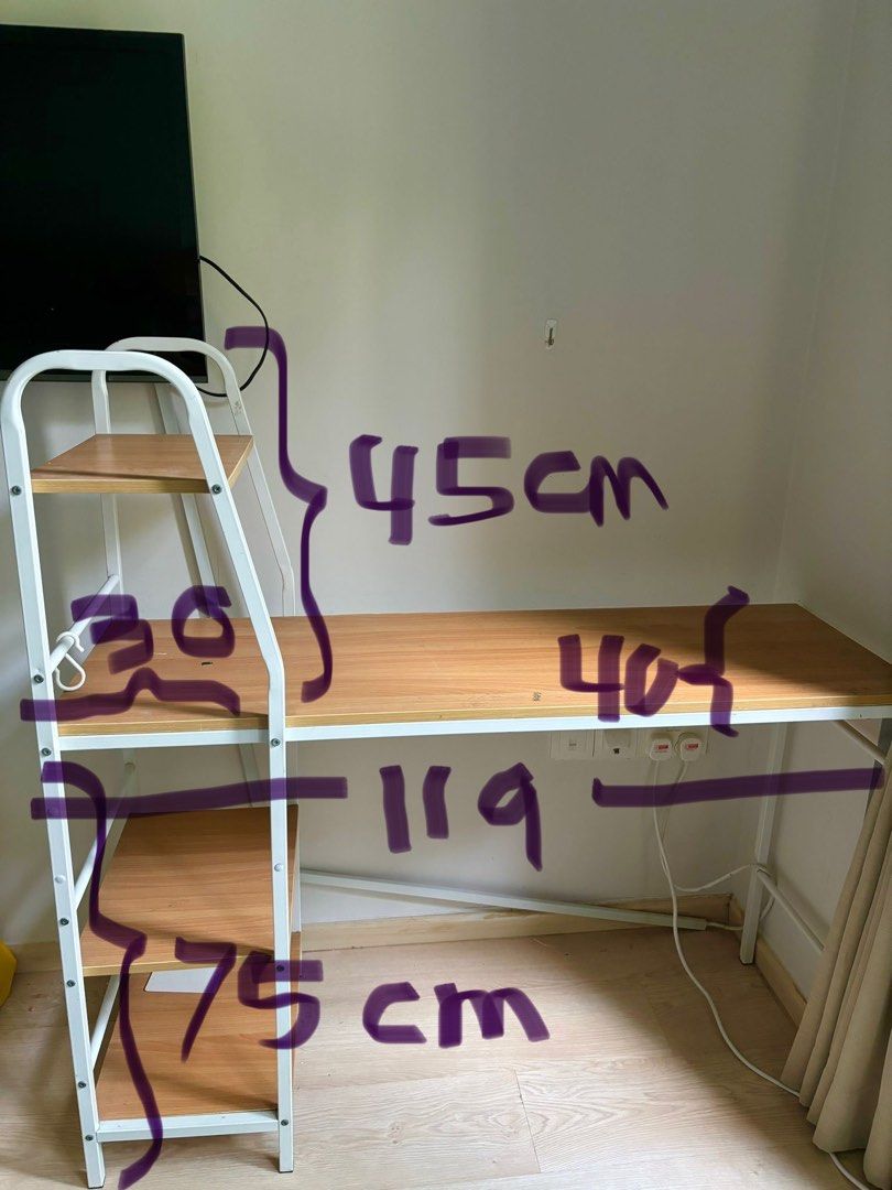 Study table (Category: Tables & Sets) located in Singapore. Submitted by yashi17 (Listing ID 1298581114, Image 2). Description: .
