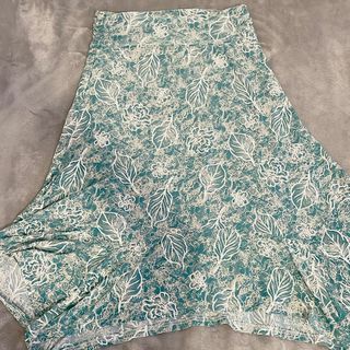 summer beach midi skirt