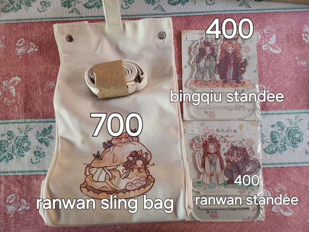 SVSSS, 2HA, TGCF DANMEI MERCHANDISE (Category: Designer & Blind Box Toys) located in Manila. Submitted by topperware (Listing ID 1300498169, Image 3). Description: see image for prices all are brand new dm me if need any more info.