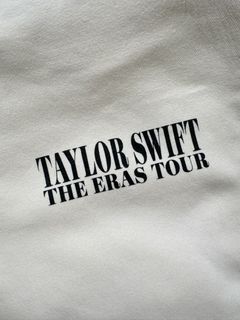 Taylor Swift The Eras Tour Merch - Beige Tour Hoodie Medium