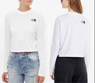 THE NORTH FACE White Longsleeves